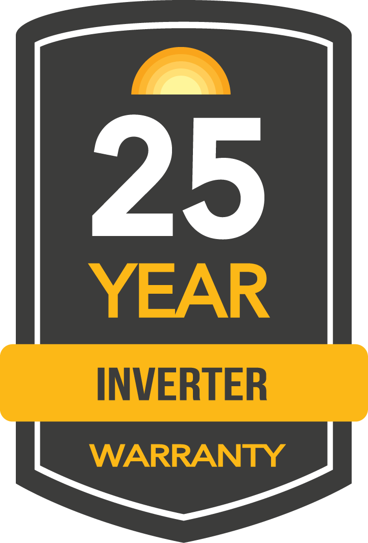 25-YEAR INVERTER WARRANTY